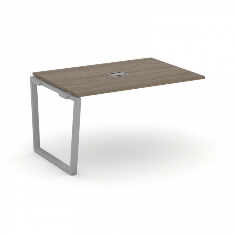 Style Project Проходной наб. элем. перег. стола SN-6T2.NSPRG-003 Вяз Благородный/Металл Серый/Заглуш