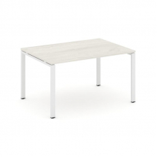 Style Project Стол переговорный SN-6P.SPRG-003.3 Дуб Наварра/Металл Белый 1380*980*750