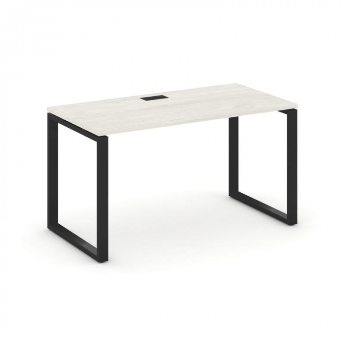 Стайл Проджект Стол письменный SN-6O.SP-023 Дуб Наварра/Металл Черный 1380*800*750