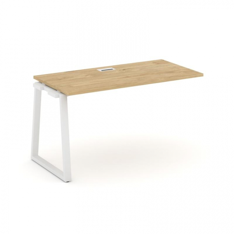 Style Project Проходной наб. элем. SN-6T1.ONRS-001 Тиквуд Светлый/Металл Белый/Заглушка Пластик Белы