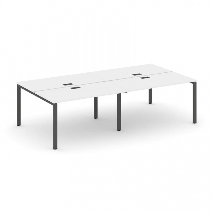 Style Project Рабочая станция 2-х сторон. SN-6P.DRS-031 Белый/Металл Антрацит 1960*1232*750