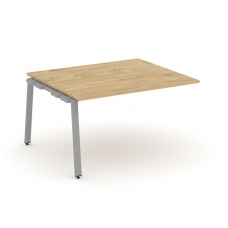 Style Project Проходной наб. элем. перег. стола SN-6A.NSPRG-033.3 Тиквуд Светлый/Металл Серый 1380*1