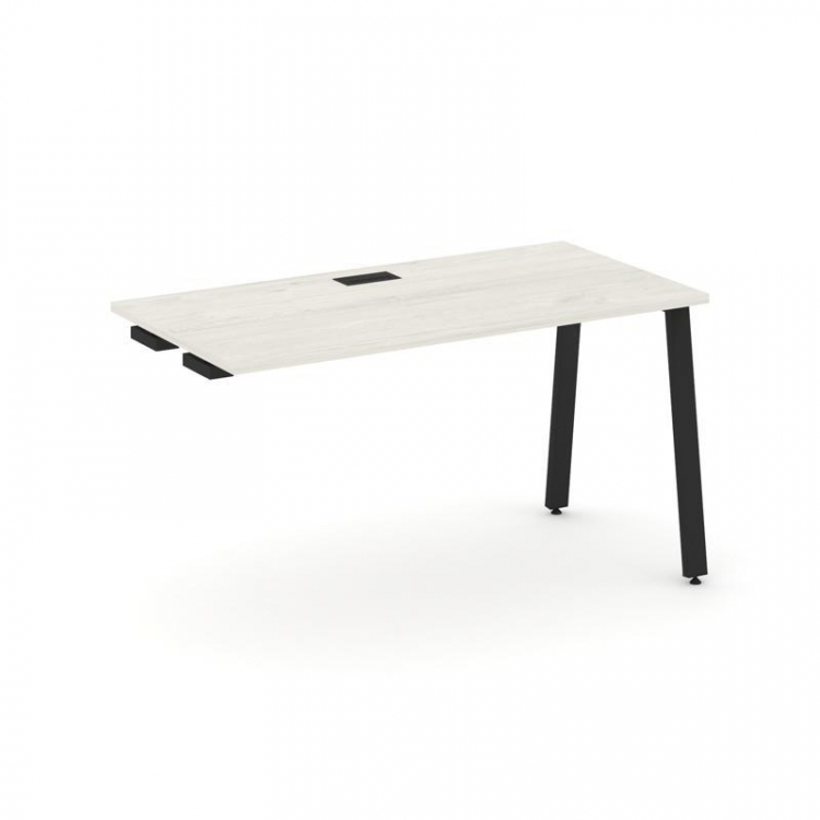Style Project Стол-приставка к опор. элем. SN-6A.OPRS-013 Дуб Наварра/Металл Черный 1380*700*750