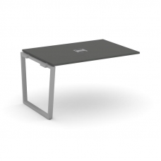 Style Project Проходной наб. элем. перег. стола SN-6T2.NSPRG-001 Антрацит/Металл Серый/Заглушка Мета