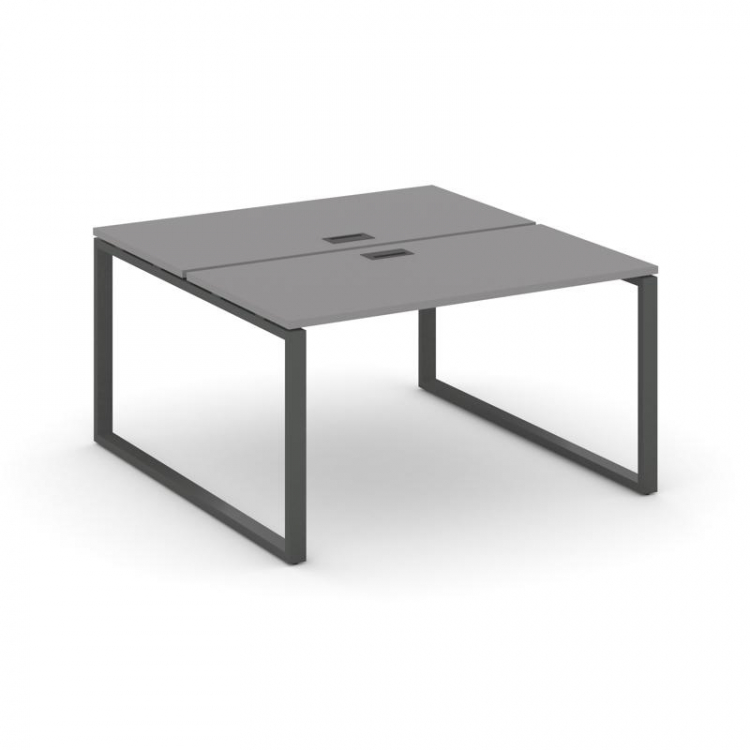 Стайл Проджект Рабочая станция двухсторонняя SN-6O.DRS-022 Серый Пепел/Металл Антрацит 1180*1632*750