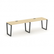 Style Project Рабочая станция 1 сторон. SN-6T2.ORS-002 Акация Лорка/Металл Антрацит/Заглушка Пластик