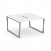 Style Project Рабочая станция 2-х сторон. SN-6T2.DRS-002 Белый/Металл Серый/Заглушка Пластик Серебро