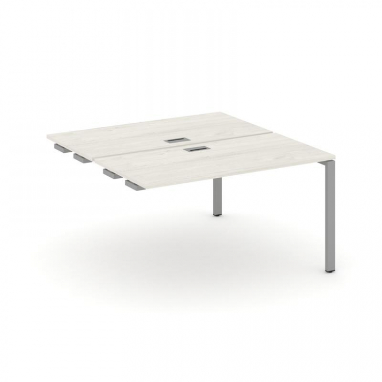 Style Project Стол-приставка к опор. элем. SN-6P.DPRS-012 Дуб Наварра/Металл Серый 1180*1432*750