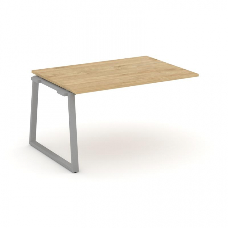 Style Project Проходной наб. элем. перег. стола SN-6T1.NSPRG-004.3 Тиквуд Светлый/Металл Серый 1580*