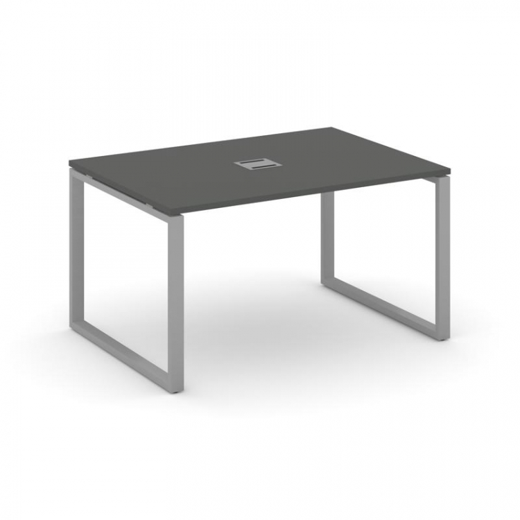 Стайл Проджект Стол переговорный SN-6O.SPRG-004 Антрацит/Металл Серый 1580*980*750