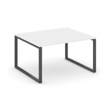 Style Project Стол переговорный SN-6O.SPRG-033.3 Белый/Металл Антрацит 1380*1180*750