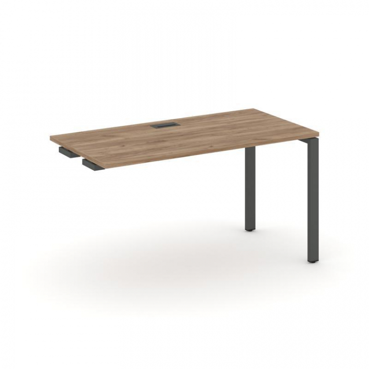 Style Project Стол-приставка к опор. элем. SN-6P.OPRS-002 Дуб Табак/Металл Антрацит 1180*600*750