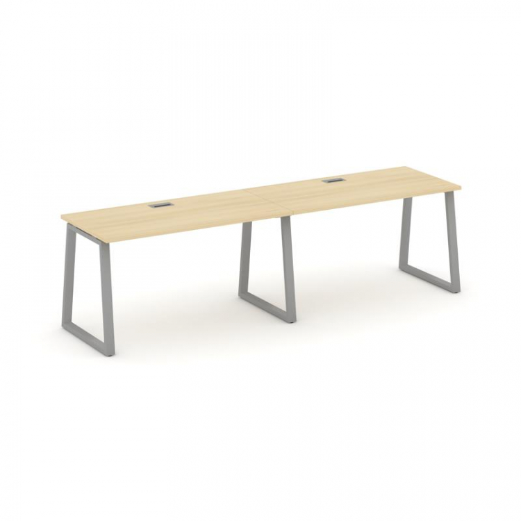 Style Project Рабочая станция 1 сторон. SN-6T1.ORS-003 Акация Лорка/Металл Серый/Заглушка Пластик Се