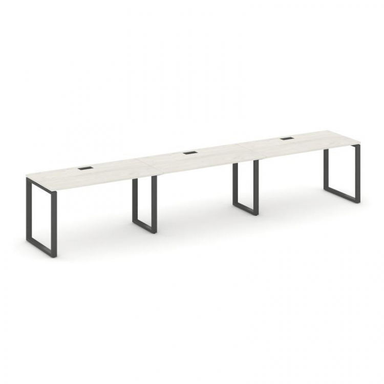 Style Project Рабочая станция 1 сторон. SN-6O.ORS-031 Дуб Наварра/Металл Антрацит 2940*600*750