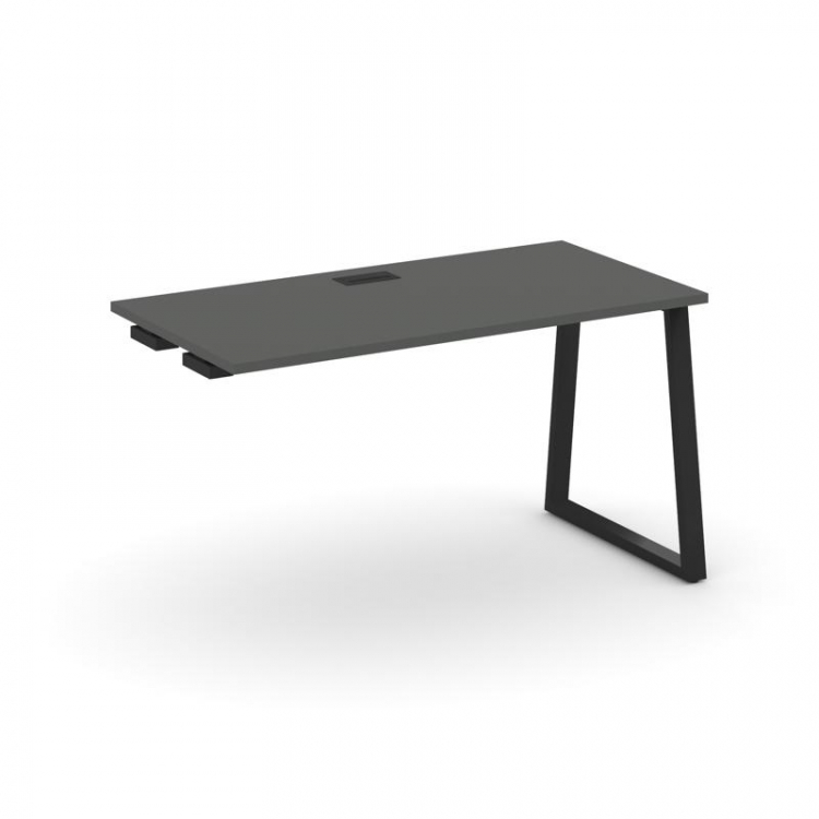 Style Project Стол-приставка к опор. элем. SN-6T1.OPRS-001 Антрацит/Металл Черный/Заглушка Пластик Ч