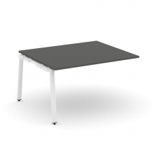 Style Project Проходной наб. элем. перег. стола SN-6A.NSPRG-033.3 Антрацит/Металл Белый 1380*1180*75