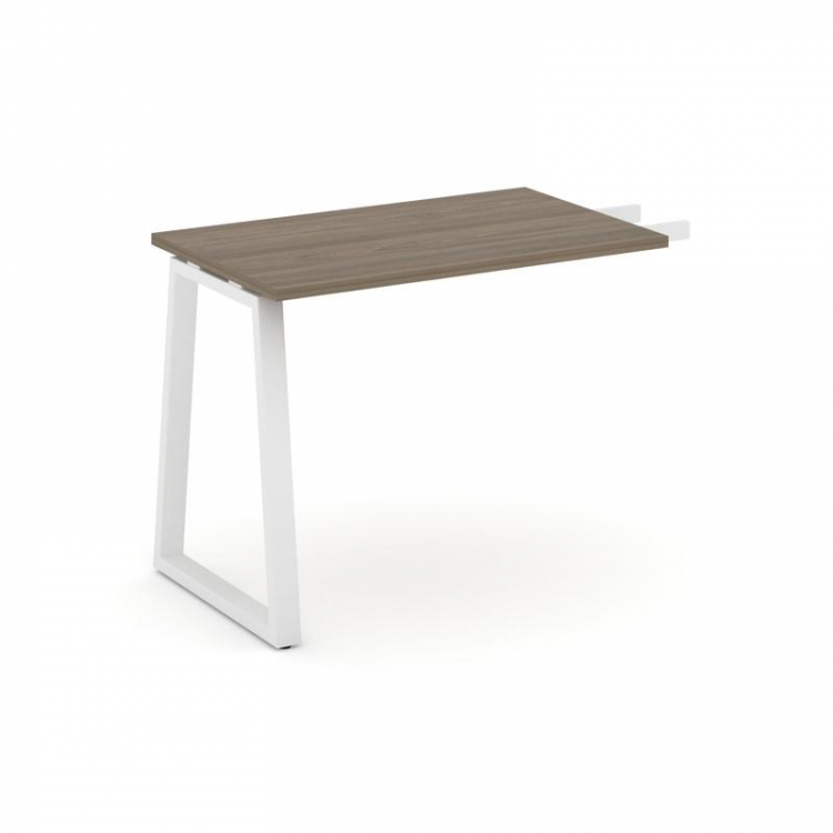 Style Project Брифинг-приставка SN-6T1.BR-003 Вяз Благородный/Металл Белый 980*600*750