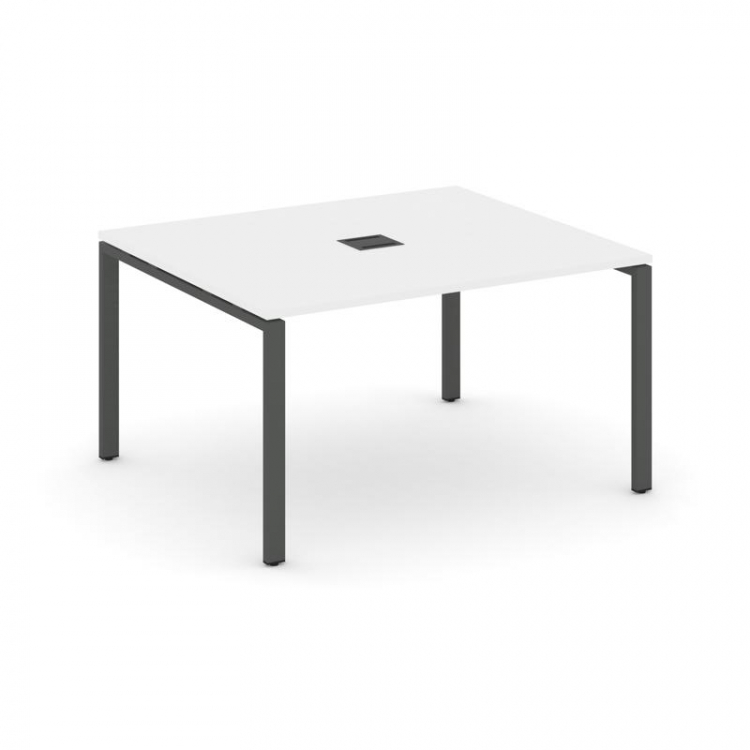 Style Project Стол переговорный SN-6P.SPRG-034 Белый/Металл Антрацит 1580*1180*750