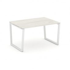 Style Project Стол переговорный SN-6T2.SPRG-002.3 Дуб Наварра/Металл Белый 1180*980*750