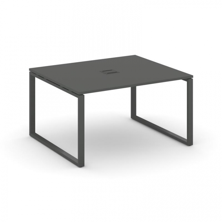 Style Project Стол переговорный SN-6O.SPRG-032 Антрацит/Металл Антрацит 1180*1180*750