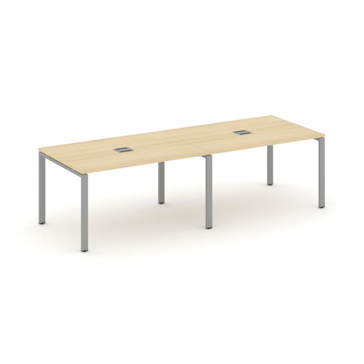 Style Project Стол переговорный SN-6P.SPRG-013 Акация Лорка/Металл Серый 2760*980*750