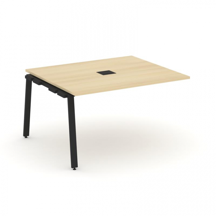 Style Project Проходной наб. элем. перег. стола SN-6A.NSPRG-034 Акация Лорка/Металл Черный 1580*1180