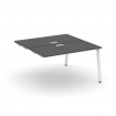 Style Project Стол-приставка к опор. элем. SN-6A.DPRS-013 Антрацит/Металл Белый 1380*1432*750
