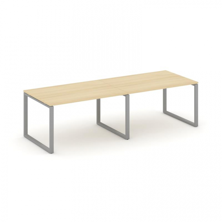 Style Project Стол переговорный SN-6O.SPRG-014.3 Акация Лорка/Металл Серый 3160*980*750