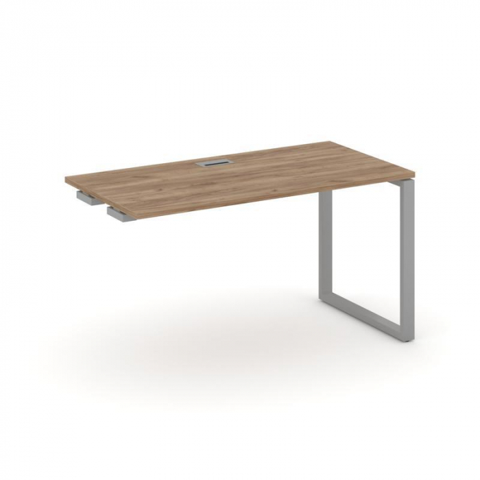 Style Project Стол-приставка к опор. элем. SN-6O.OPRS-003 Дуб Табак/Металл Серый 1380*600*750