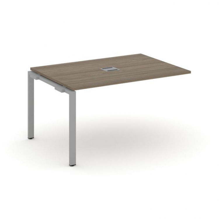 Style Project Проходной наб. элем. перег. стола SN-6P.NSPRG-002 Вяз Благородный/Металл Серый 1180*98