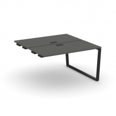 Style Project Стол-приставка к опор. элем. SN-6T2.DPRS-013 Антрацит/Металл Черный/Заглушка Пластик Ч