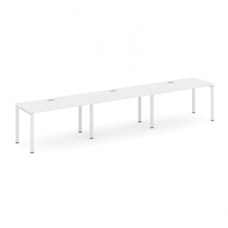 Style Project Рабочая станция 1 сторон. SN-6P.ORS-033 Белый/Металл Белый 4140*600*750