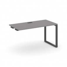 Стайл Проджект Стол приставка к опорным элементам SN-6O.OPRS-021 Серый Пепел/Металл Антрацит 980*800