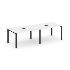 Style Project Стол переговорный SN-6P.SPRG-013 Белый/Металл Черный 2760*980*750