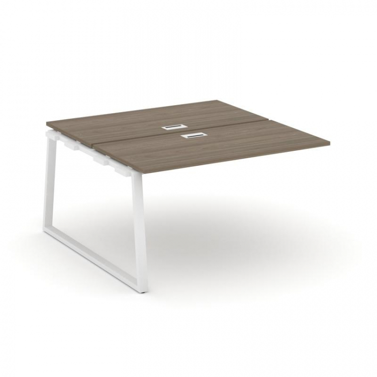 Style Project Проходной наб. элем. SN-6T1.DNRS-013 Вяз Благородный/Металл Белый/Заглушка Пластик Бел