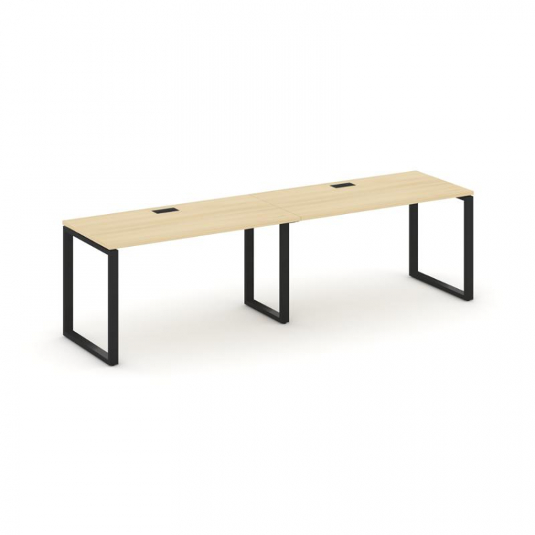 Style Project Рабочая станция 1 сторон. SN-6O.ORS-013 Акация Лорка/Металл Черный 2760*700*750