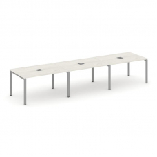 Style Project Стол переговорный SN-6P.SPRG-023 Дуб Наварра/Металл Серый 4410*980*750