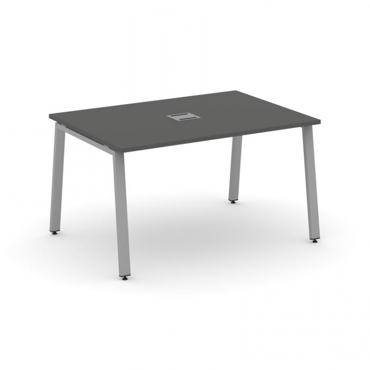 Style Project Стол переговорный SN-6A.SPRG-002 Антрацит/Металл Серый 1180*980*750