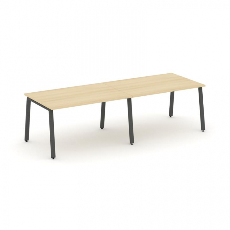 Style Project Стол переговорный SN-6A.SPRG-013.3 Акация Лорка/Металл Антрацит 2760*980*750