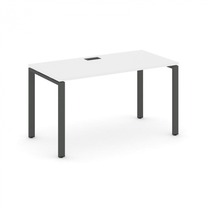 Style Project Стол письменный SN-6P.SP-003 Белый/Металл Антрацит 1380*600*750