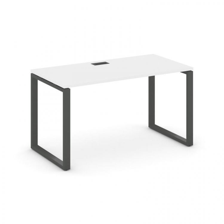 Style Project Стол письменный SN-6O.SP-012 Белый/Металл Антрацит 1180*700*750