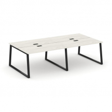 Style Project Рабочая станция 2-х сторон. SN-6T1.DRS-041 Дуб Наварра/Металл Черный/Заглушка Пластик