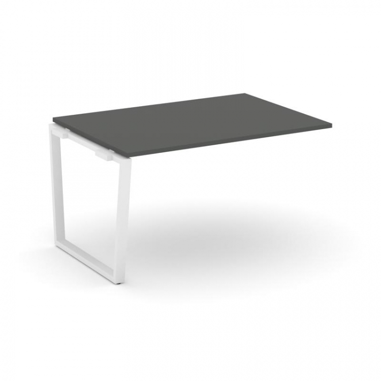 Style Project Проходной наб. элем. перег. стола SN-6T2.NSPRG-001.3 Антрацит/Металл Белый 980*980*750