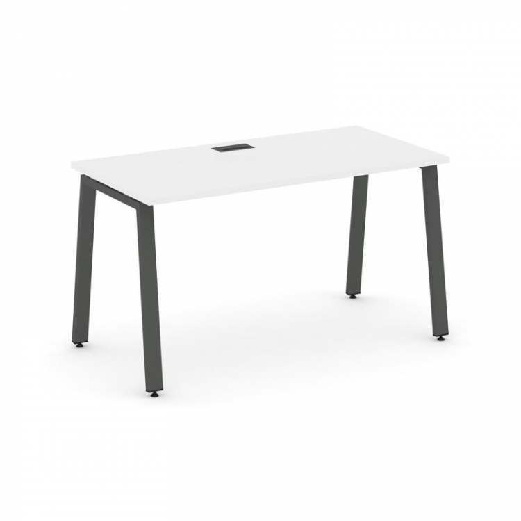 Style Project Стол письменный SN-6A.SP-013 Белый/Металл Антрацит 1380*700*750