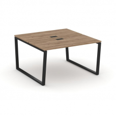 Style Project Рабочая станция 2-х сторон. SN-6T2.DRS-003 Дуб Табак/Металл Черный/Заглушка Пластик Че