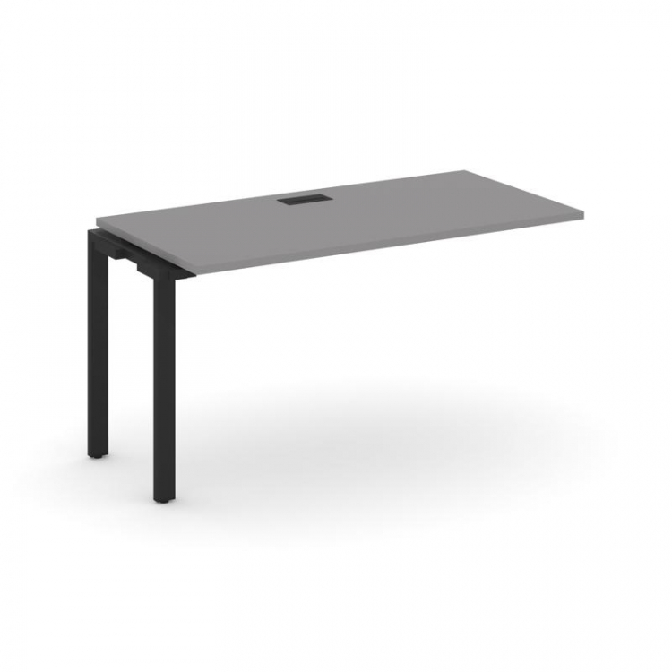 Стайл Проджект Проходной наборный элемент SN-6P.ONRS-021 Серый Пепел/Металл Черный 980*800*750