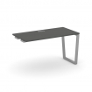 Style Project Стол-приставка к опор. элем. SN-6T2.OPRS-021 Антрацит/Металл Серый/Заглушка Пластик Се