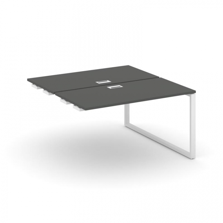 Style Project Стол-приставка к опор. элем. SN-6O.DPRS-022 Антрацит/Металл Белый 1180*1632*750