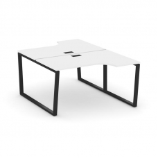 Style Project Рабочая станция эргоном. SN-6T2.DRPA-012 Белый/Металл Черный/Заглушка Пластик Черный 1