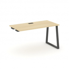 Style Project Стол-приставка к опор. элем. SN-6T1.OPRS-013 Акация Лорка/Металл Антрацит/Заглушка Пла